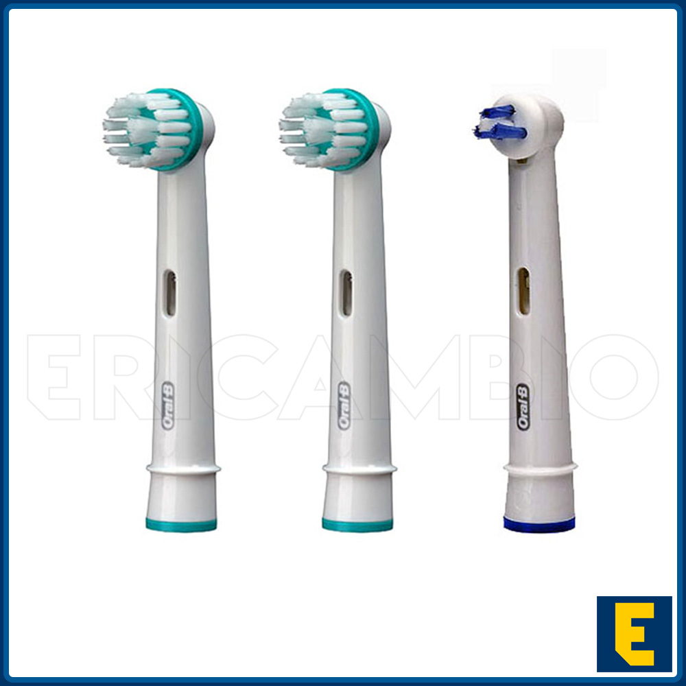 Acquista online EB Ortho Care Essentials - 2 Testine Ortodontiche + 1 Testina Interspace