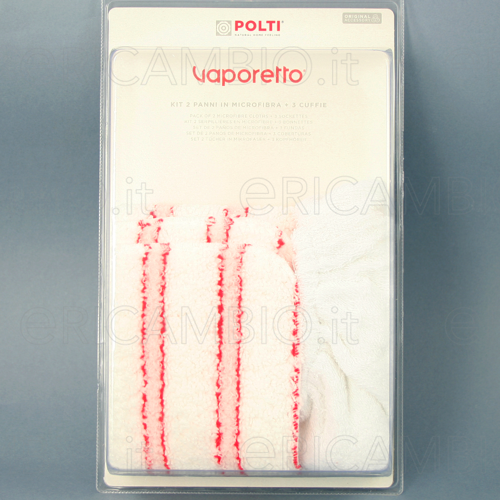 Acquista online Kit 2 Panni + 3 Cuffie - Vaporetto